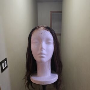 Brown Human Hair HD Lace Closure Wig